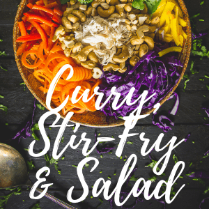 Curry & Stir fry & Salad- Takeaway